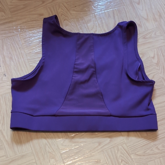 5/20$🍄Lefties Woman's Sportswear Purple Sports Bra - Picture 1 of 2
